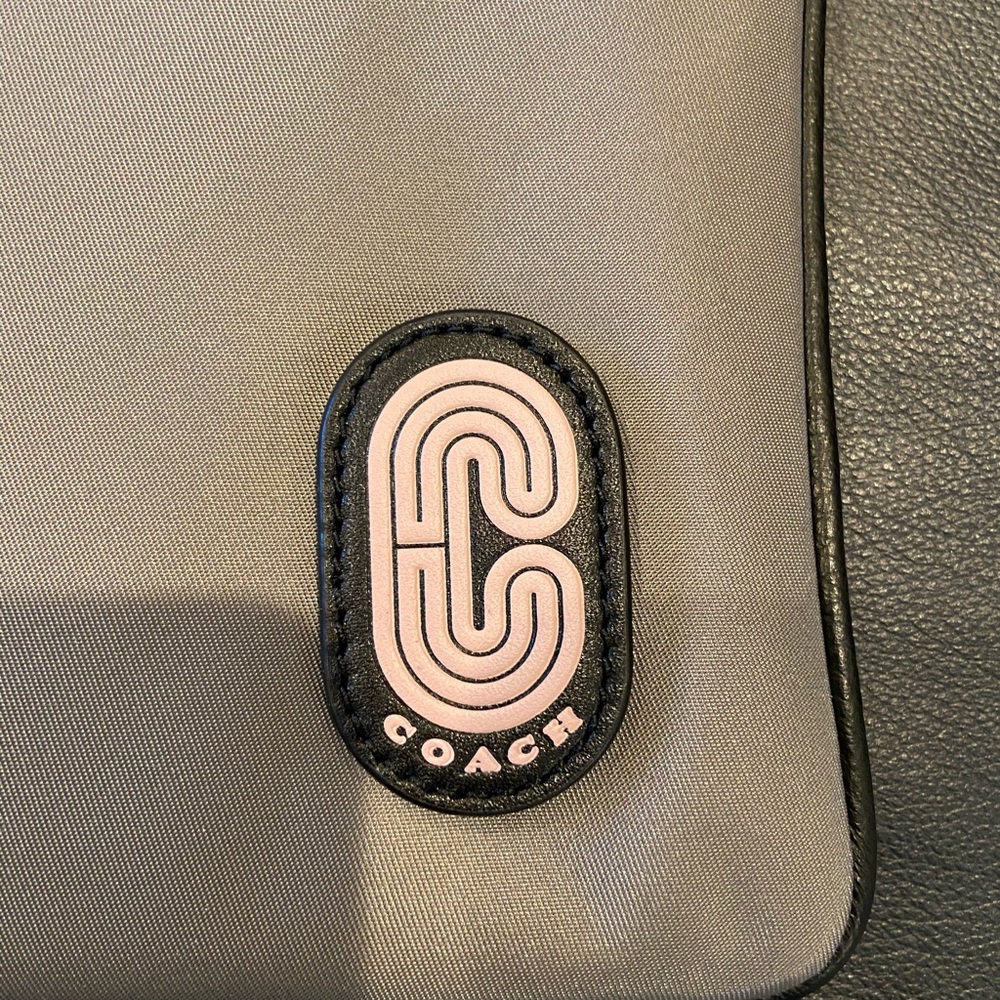 SOLD ON MERCARI Coach Pouch Duo in Leather & Nylon - Picture 7 of 10